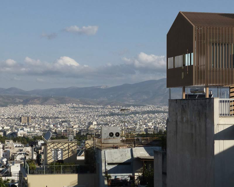 Dom na dachu: Ateny / Grecja